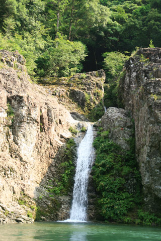 和歌山県　三重県　奈良県　瀞峡　瀞八丁　ウォータージェット船　母子の滝